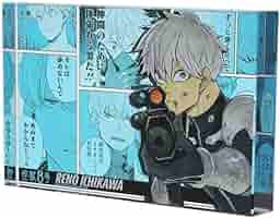 怪獣8号　レノ　アクリルブロック　ジャンプショップ　誕生日　イラストカード Amazon.co.jp: 市川レノ アクリルブロック バースデイ